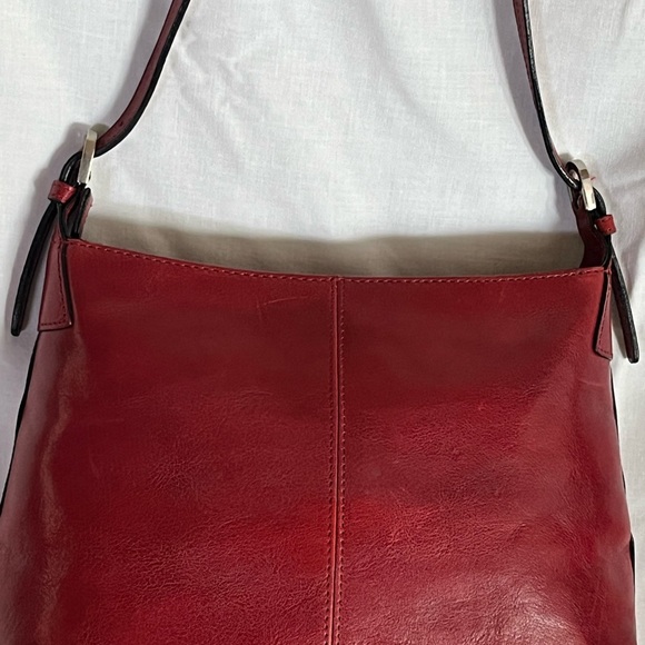 Wilsons Leather Handbags - NWOT Elegant Red WILSONS LEATHER Shoulder Bag